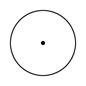 cercle pointé