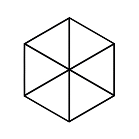 Hexagone centré