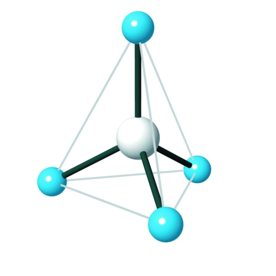 molecule tetraedrique