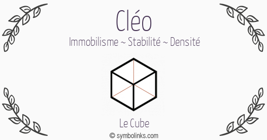 Symbole géonumérologique du prénom Cléo