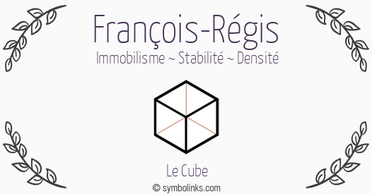 Symbole géonumérologique du prénom François-Régis