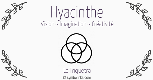 Symbole géonumérologique du prénom Hyacinthe