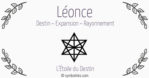 Symbole géonumérologique du prénom Léonce