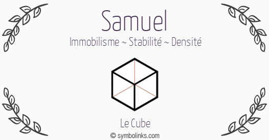 Symbole géonumérologique du prénom Samuel