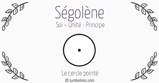 Symbole géonumérologique du prénom Ségolène
