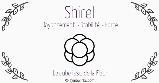 Symbole géonumérologique du prénom Shirel