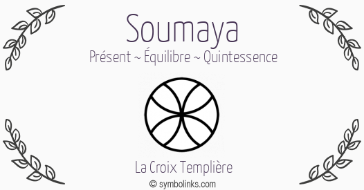 Symbole géonumérologique du prénom Soumaya