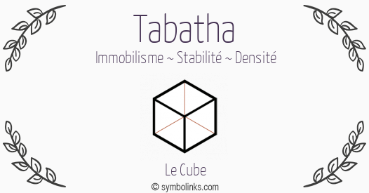 Symbole géonumérologique du prénom Tabatha