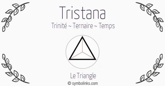 Symbole géonumérologique du prénom Tristana