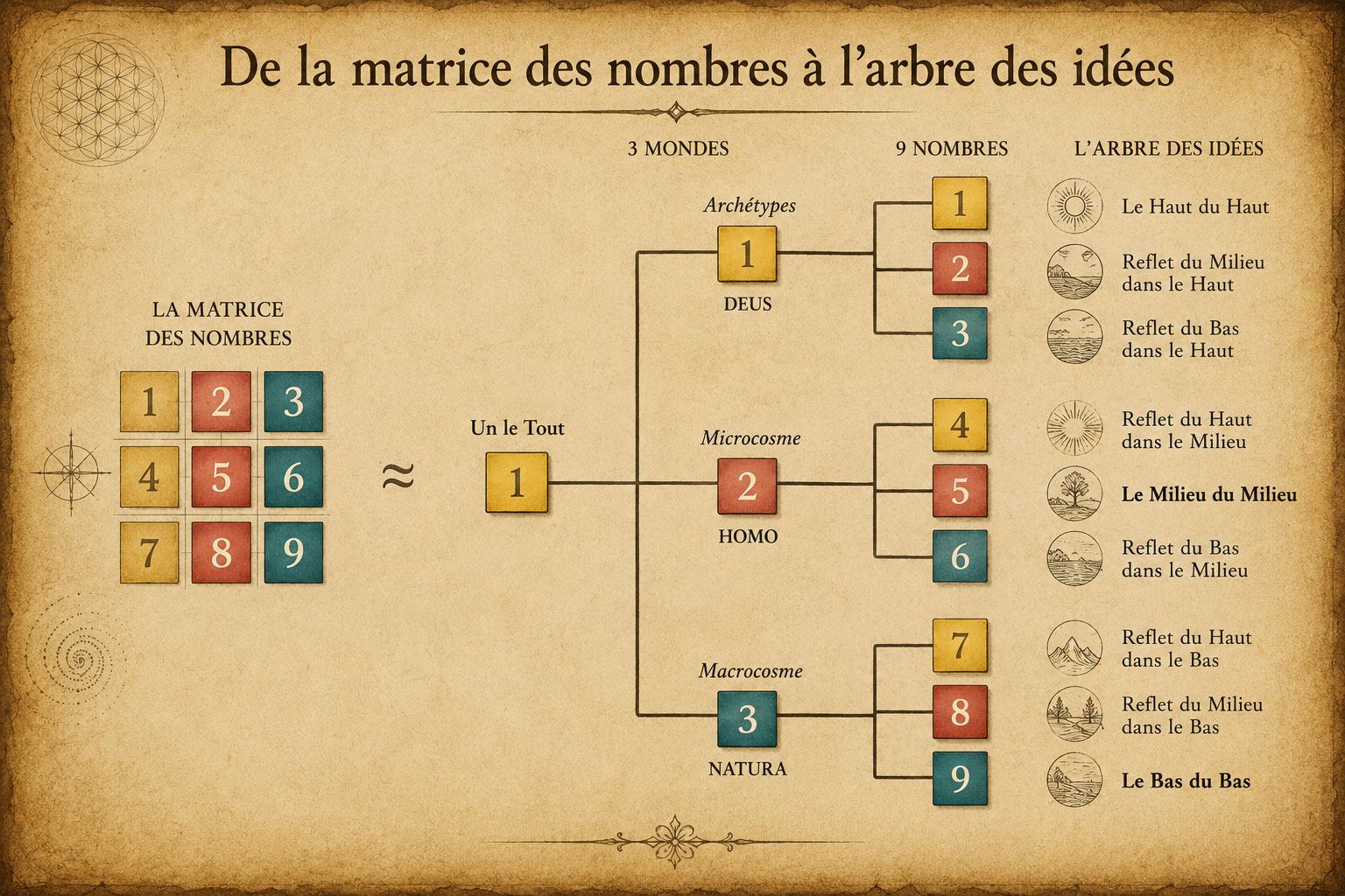 D ELA MATRICE À L'ARBRE