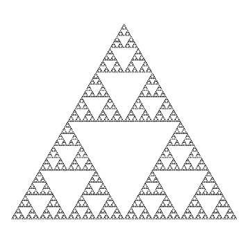 Le triangle de Sierpinski