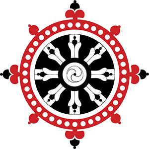 La Roue de la Loi — symbole circulaire