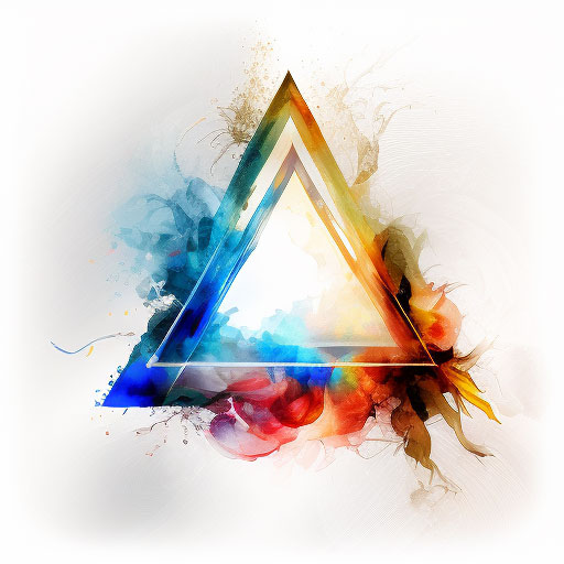 Le symbole du triangle - la loi ternaire et la trinité